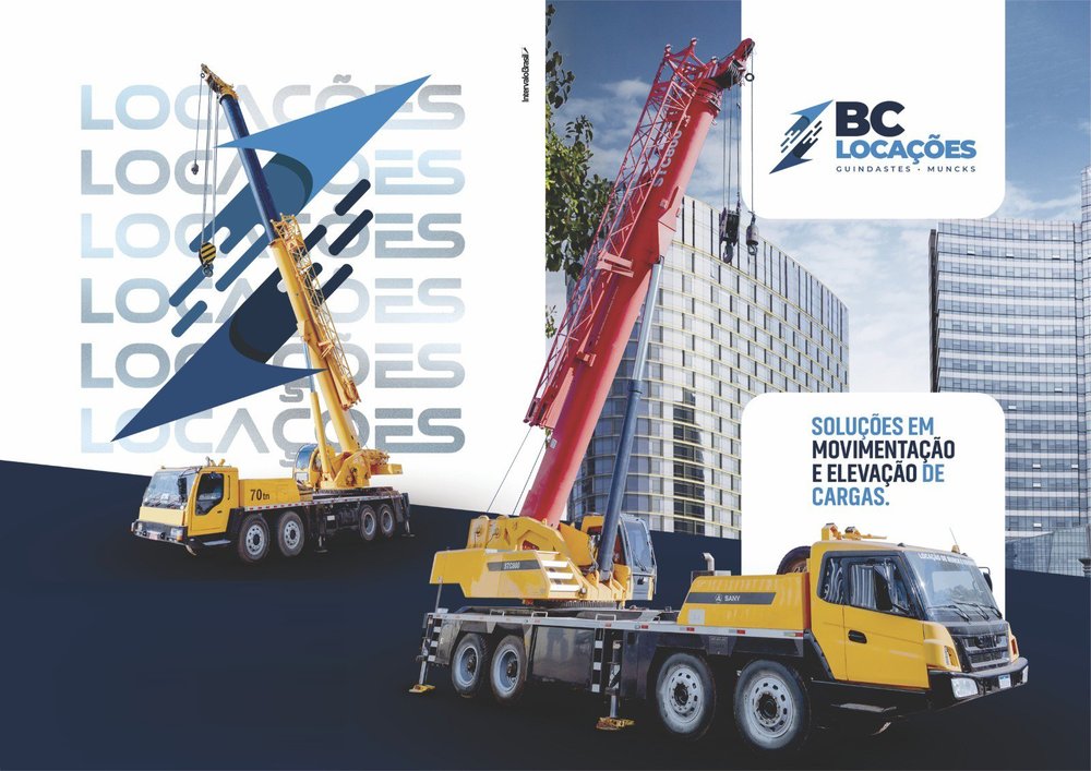 BC Locações — soluções em movimentação e elevação de cargas com guindastes e caminhões munck